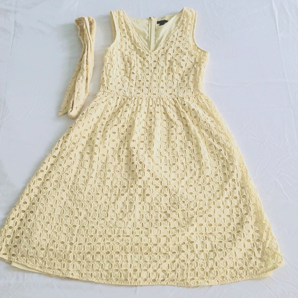 Yellow Summer Dress-Ann Taylor-Size 4